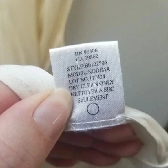 Theory Silk Tie Front Sleeveless  Blouse S - Picture 4 of 11